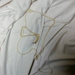 2 strands of artificial pearls for gifts or you! NWOT